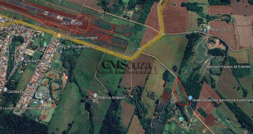 Terreno de 20.000 m² à venda em Londrina próximo ao Limoeiro