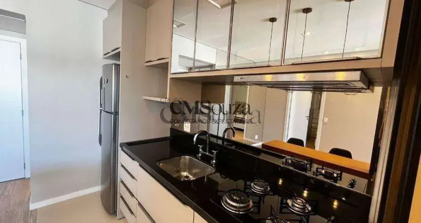 Apartamento para alugar em Londrina, Gleba Fazenda Palhano, com 1 suíte, com 52 m²