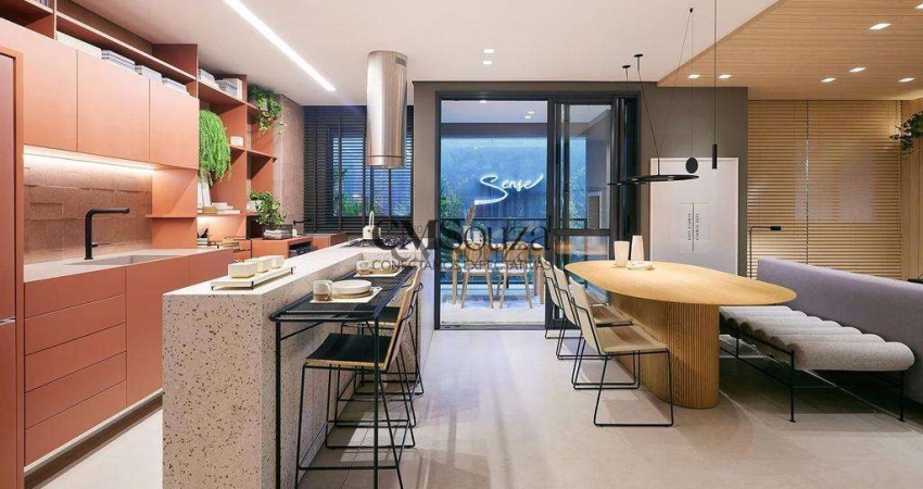 Apartamento à venda em Londrina, Terra Bonita, com 2 quartos, com 62 m², Sense