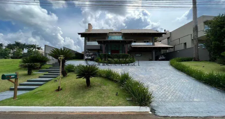 Casa à venda em Londrina, Condomínio Royal Golf Residence, com 4 quartos, com 731 m²