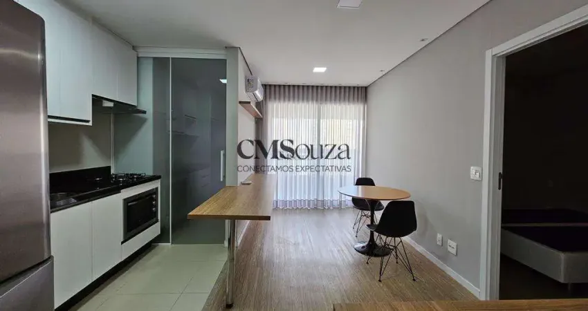 Apartamento para alugar em Londrina, Gleba Fazenda Palhano, com 1 suíte, com 52 m², Torreville