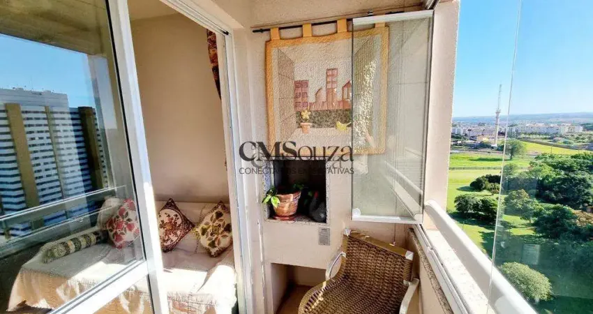 Apartamento à venda em Londrina, Gleba Fazenda Palhano, com 2 quartos, com 54 m², Sunset Faria Lima