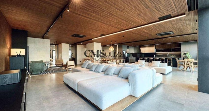 Apartamento à venda em Londrina, Gleba Fazenda Palhano, com 4 suítes, com 388 m², Maison Heritage