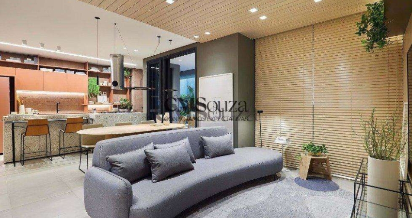Apartamento à venda em Londrina, Terra Bonita, com 2 suítes, com 92 m², Sense