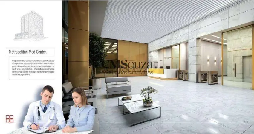 Sobreloja para alugar em londrina, centro, com 1233.16 m², metropolitan med center