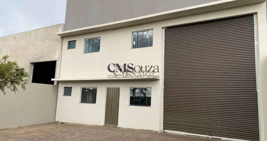 Galpão para alugar em Cambé, Loteamento Residencial Portal do Lago, com 296 m²