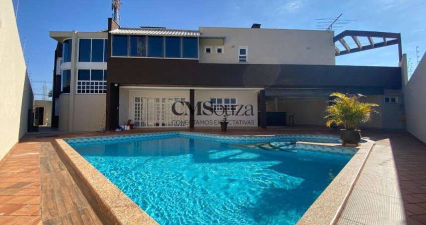 Casa para alugar em Londrina, Parque Residencial Alcântara, com 4 quartos, com 374 m²