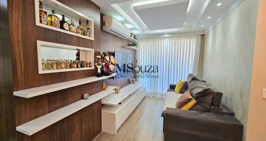Apartamento à venda em Londrina, Gleba Fazenda Palhano, com 3 quartos, com 77 m²