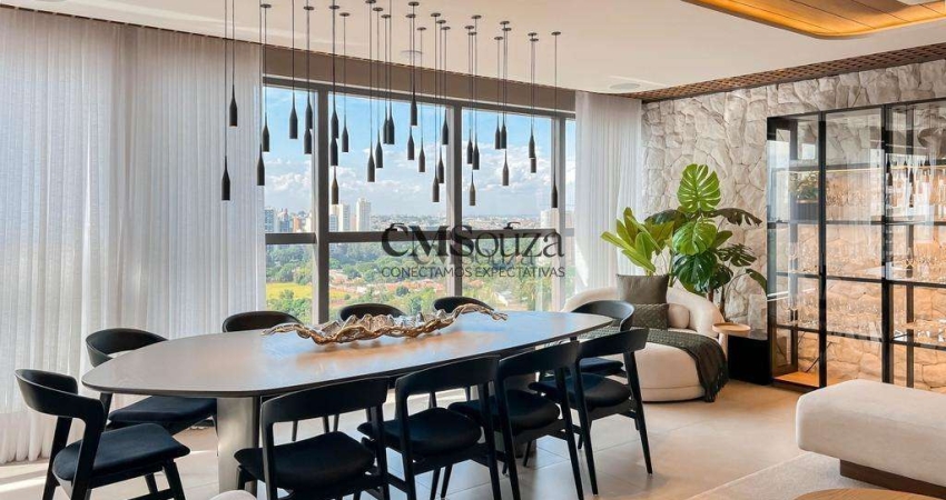 Apartamento à venda em Londrina, Bela Suiça, com 3 suítes, com 232 m², Lakeside Residence
