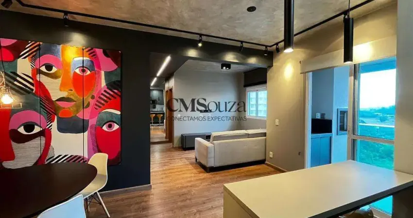 Apartamento para alugar mobiliado no nyc palhano – 2 quartos (1 suíte), 69m², 1 vaga – gleba palhano, londrina