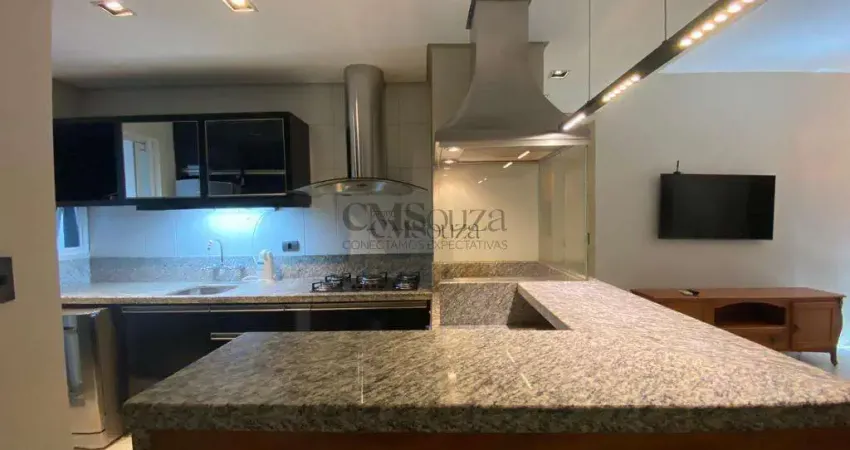 Apartamento para venda e locação no ed crystal place,com 2 suítes, mobiliado, com 82 m², gleba palhano.