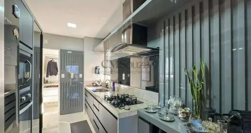 Apartamento à venda e para alugar em londrina, gleba palhano, com 2 suítes, com 121.5 m²