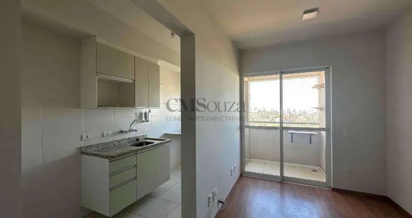 Sunset faria lima – apartamento para locação com 2 dormitórios (1 suíte) e 2 vagas – 54 m² gleba palhano– londrina/pr