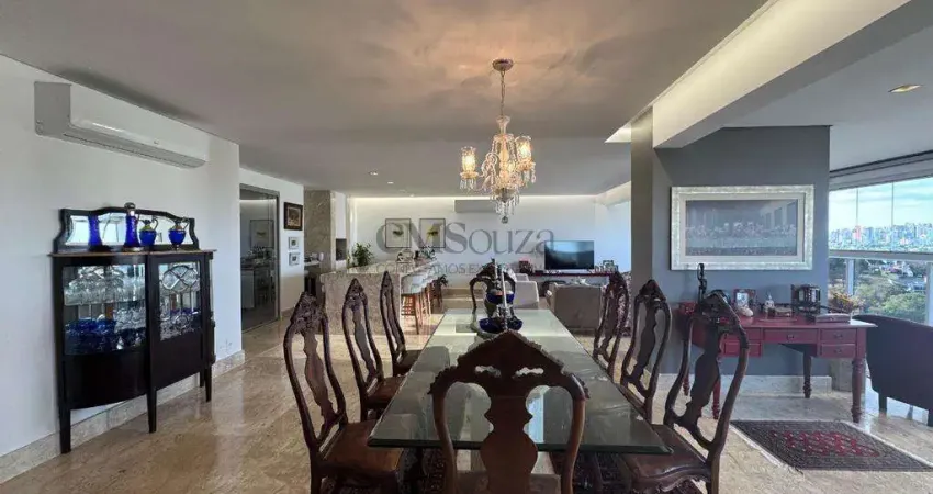 Apartamento no ed la torre, 4 suítes, 333m², bela suiça, londrina