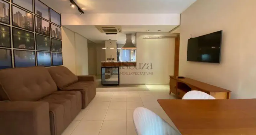 Apartamento para venda e locação no Ed Crystal Place,com 2 suítes, mobiliado, com 82 m², Gleba Palhano.