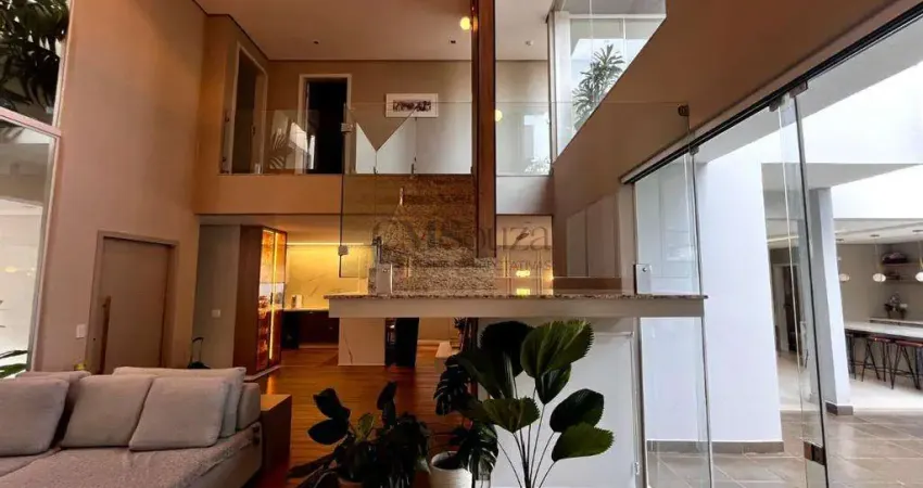 Casa à venda no condomínio royal forest – 4 dormitórios (2 suítes e 2 demi-suítes), 290m², 4 vagas – gleba esperança