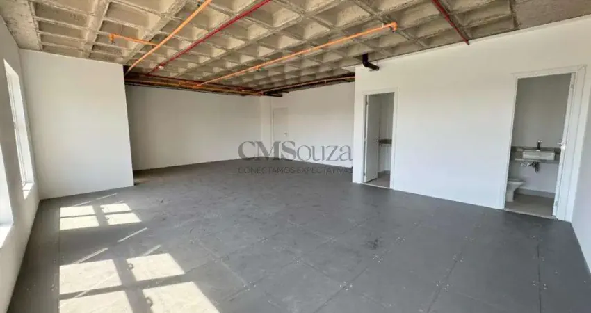 Sala para alugar em londrina, nova prochet, com 75 m², torre firenze