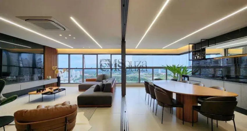 Apartamento à venda em londrina, gleba palhano, com 3 suítes, com 181 m², lumini