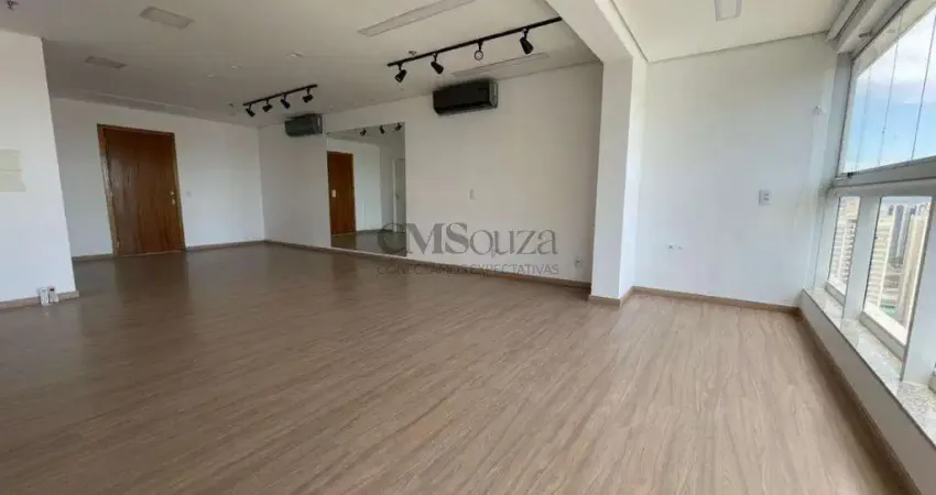 Palhano square garden – sala comercial para locação com 50 m², 2 ar-condicionados e 1 vaga – gleba palhano, londrina/pr