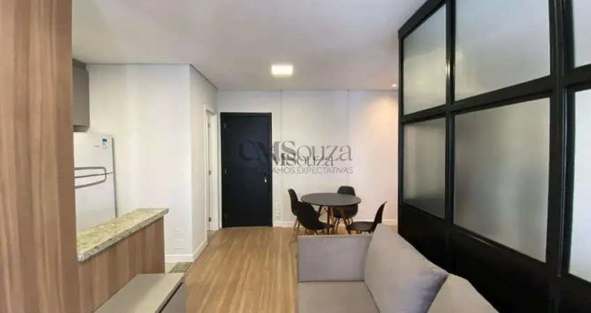 Apartamento para alugar no ed freedom, com 1 suíte, com 45 m², 1 vaga, gleba palhano, londrina.