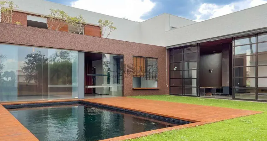 Casa à venda em londrina, esperança, com 4 suítes, com 660 m², condomínio royal park