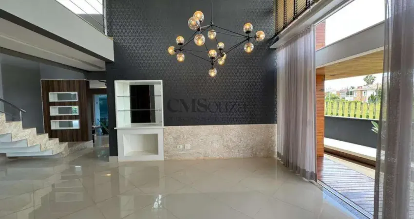 Casa em condominio para alugar no royal tennis, com 4 quartos, com 400 m², esperança, londrina