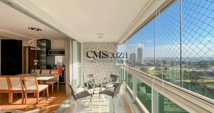 Apartamento para aluguel em londrina, gleba palhano, com 112 m², ed. cora coralina