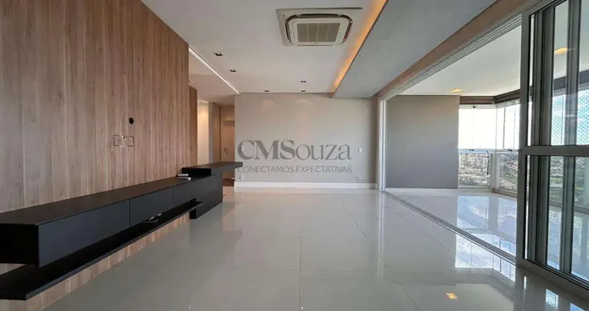 Apartamento para locação no edifício parc guell – 2 suítes, 151,13m², 2 vagas – gleba palhano, londrina