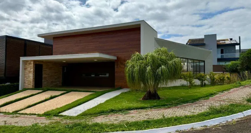 Casa à venda em londrina, recanto do salto, com 4 suítes, com 100 m², condomínio sun lake