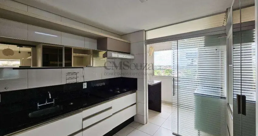 Apartamento para alugar no Ed Strauss Boulevard, com 4 quartos, com 102.6 m², Gleba Palhano, Londrina