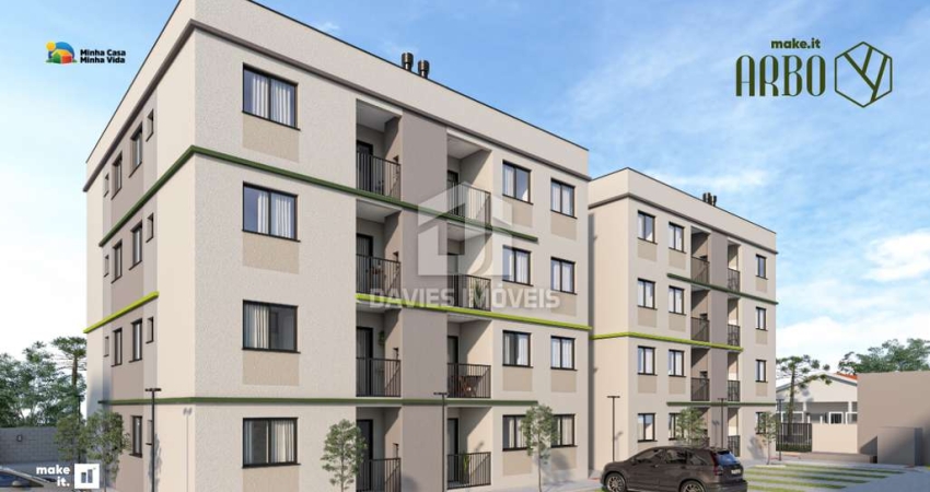 Apartamento com 2 quartos à venda na Rua Clóvis Bevilaqua, 636, Vargem Grande, Pinhais