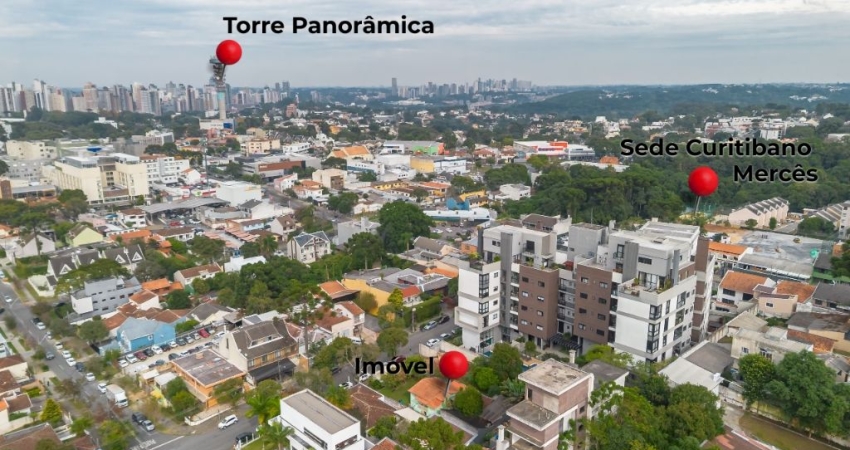 Terreno à venda na Rua Myltho Anselmo da Silva, 1450, Mercês, Curitiba