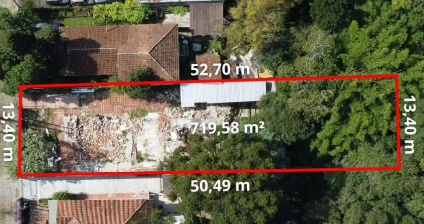 Terreno de 719m² no bom retiro – ideal para construção ou investimento!