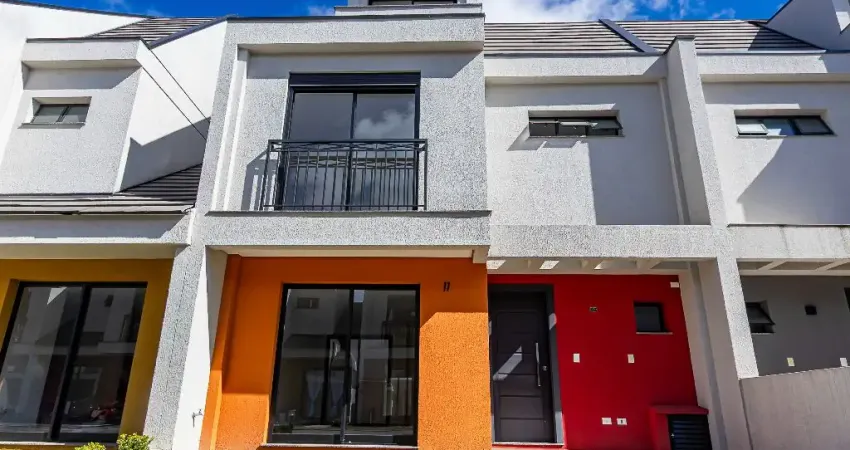 Sobrado novo, 3 quartos (1 suíte), 2 vagas de garagem, no alto boqueirão – curitiba