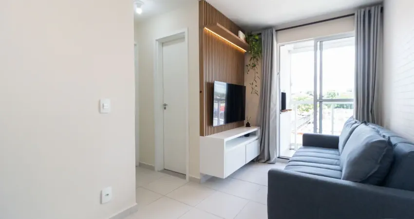 Apartamento 2 quartos, 1 vaga e sacada com churrasqueira em pinhais.