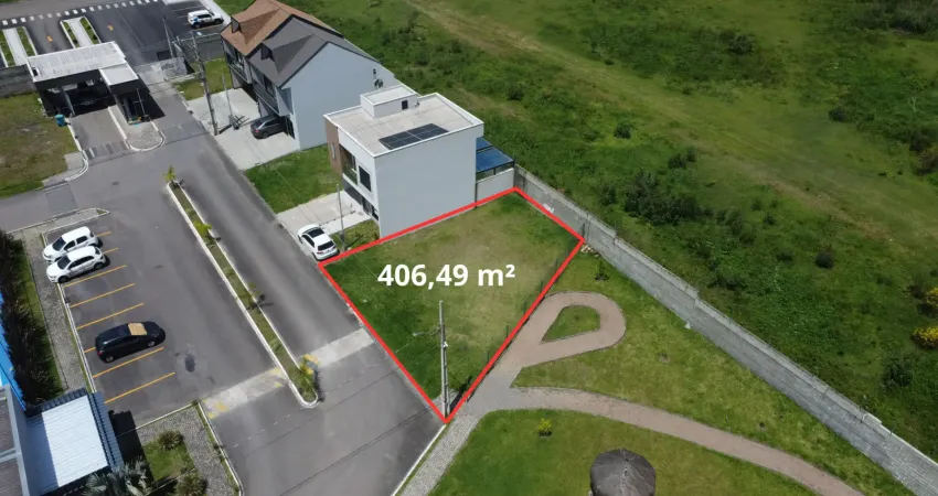 Terreno 406 m² em condomínio fechado – condomínio residencial vigneto – são josé dos pinhais