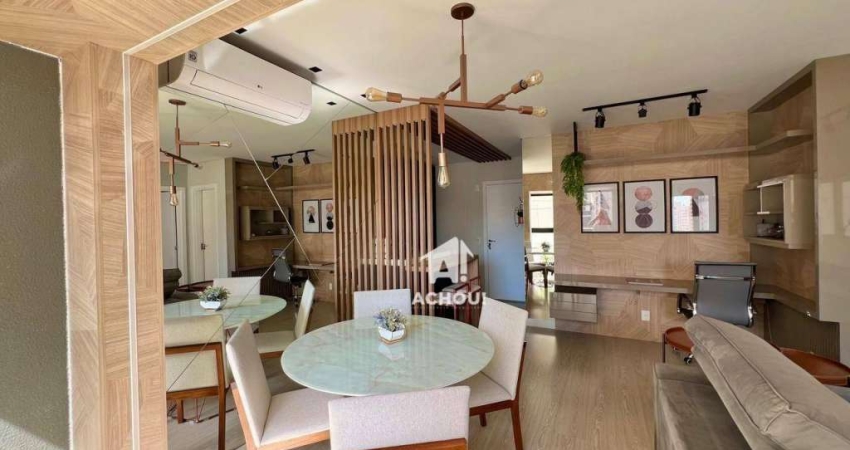 LINDO APARTAMENTO, TOTALMENTE MOBILIADO, PORTEIRA FECHADA, SOL DA MANHÃ, LAZER COMPLETO, IMPERDÍVEL!