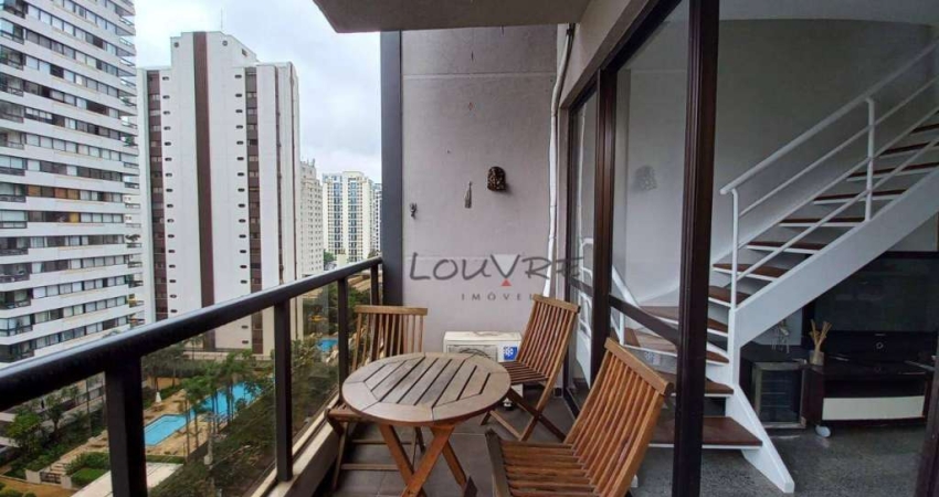 Apartamento para alugar, 70 m² por R$ 8.200,00/mês - Moema - São Paulo/SP