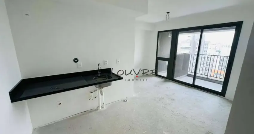 Studio à venda, 26 m² por r$ 490.000,00 - brooklin - são paulo/sp