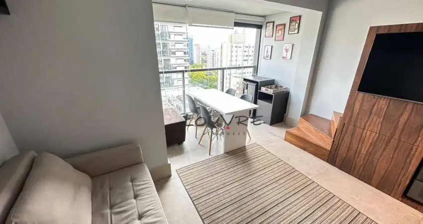 Apartamento para alugar, 50 m² por r$ 7.400,00/mês - vila olímpia - são paulo/sp