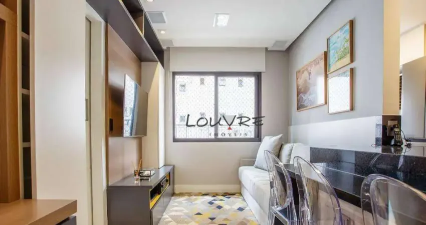 Studio com 1 dormitório, 35 m² - venda por r$ 800.000 ou aluguel por r$ 7.016/mês - vila nova conceição - são paulo/sp