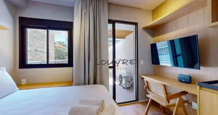 Apartamento com 1 dormitório à venda, 38 m² por r$ 571.000 - vila madalena - são paulo/sp