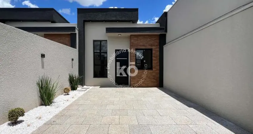 Casa com 1 Suíte + 1 Quarto no Mantovani  -  Cascavel