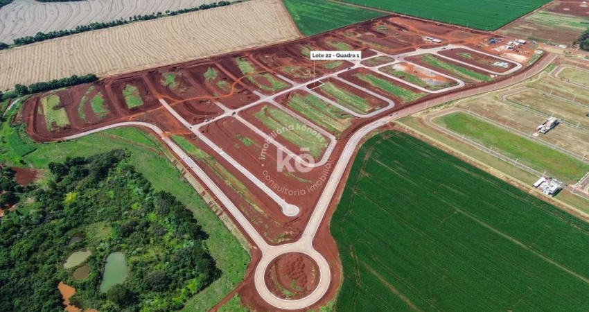 Terreno no Terras Alpha II em Cascavel por R$390.000,00