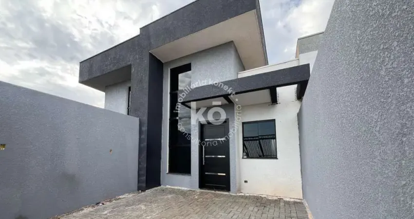 Casa com 1 suíte e 1 quarto no Positano  -  Cascavel
