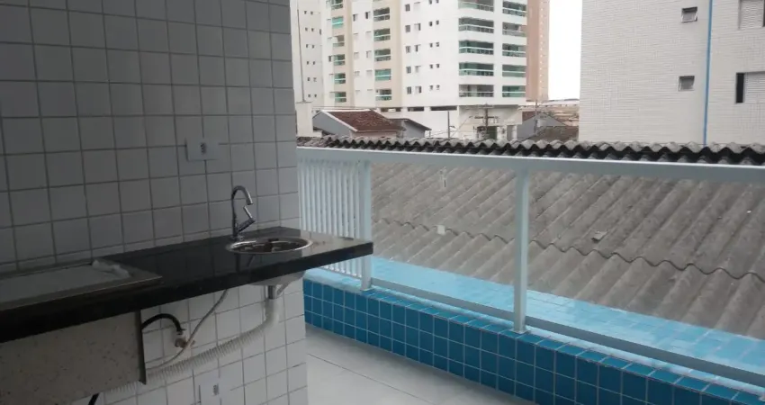 Apartamento 02 dormitorios no centro de mongagua 150 metros do mar