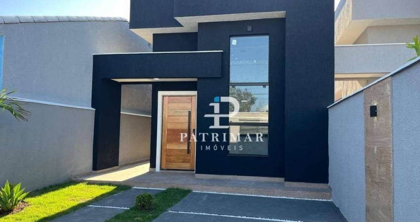 Casa com 3 quartos à venda, 96 m² por R$ 580.000 - Itaipuaçu - Maricá/RJ