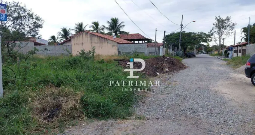 Terreno à venda, 480 m² por R$ 125.000,00 - Itaipuaçu - Maricá/RJ