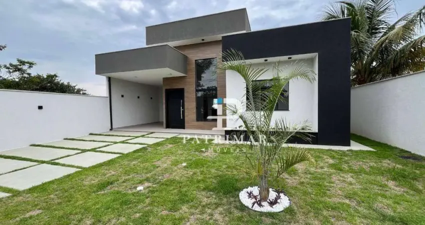 Casa com 3 quartos à venda, 129 m² por R$ 695.000 - Jardim Atlântico Leste - Maricá/RJ