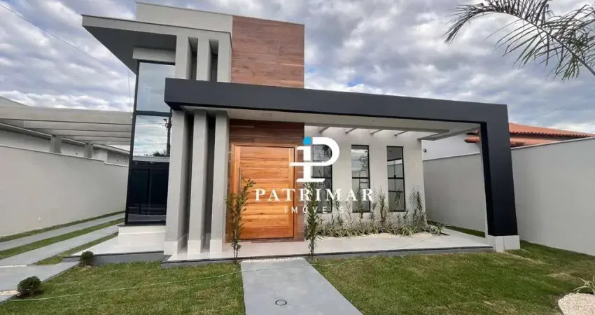 Casa com 3 Quartos à venda, 129 m² por R$ 850.000 - Jardim Atlântico Leste (Itaipuaçu) - Maricá/RJ